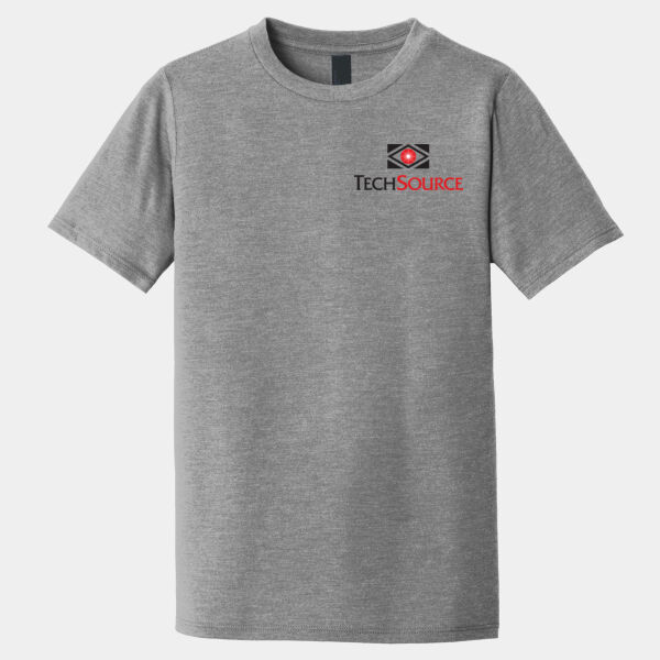 TechSource Crest Print Front - Youth Perfect Tri ® Tee Thumbnail