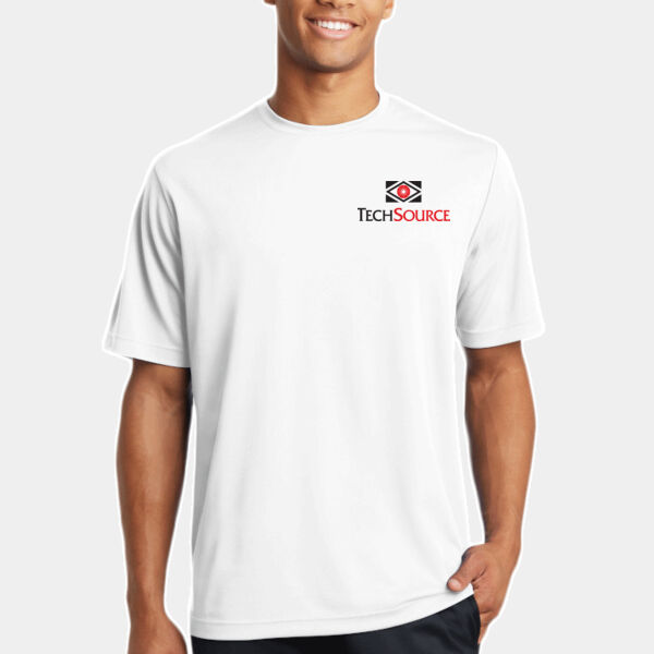 TechSource Crest Print Front - PosiCharge ® RacerMesh ® Tee Thumbnail