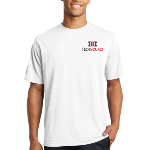 TechSource Crest Print Front - PosiCharge ® RacerMesh ® Tee Thumbnail