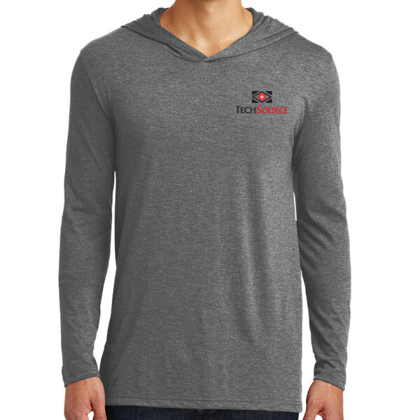 TechSource Crest Print Front - Perfect Tri ® Long Sleeve Hoodie Thumbnail