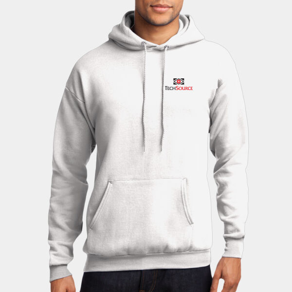 TechSource Crest Print Front - Core Fleece Pullover Hooded Sweatshirt Thumbnail