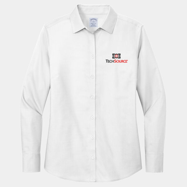Tech Source Embroidered - Women's Wrinkle Free Stretch Nailhead Shirt Thumbnail