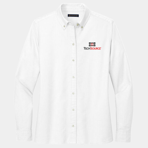 Tech Source Embroidered - Women's Casual Oxford Cloth Shirt Thumbnail