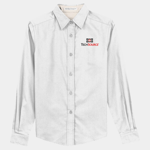 Tech Source Embroidered - Ladies Long Sleeve Easy Care Shirt Thumbnail