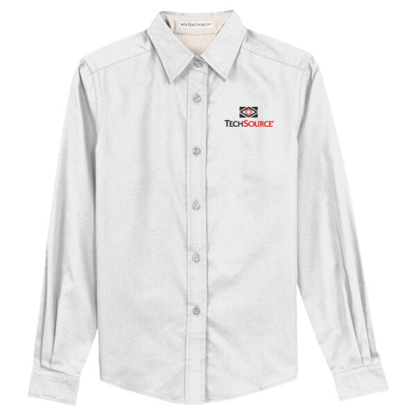 Tech Source Embroidered - Ladies Long Sleeve Easy Care Shirt Thumbnail