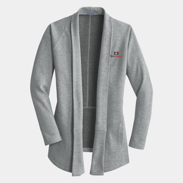 Tech Source Embroidered - Ladies Interlock Cardigan Thumbnail