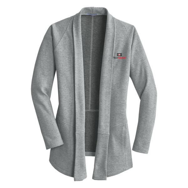 Tech Source Embroidered - Ladies Interlock Cardigan Thumbnail