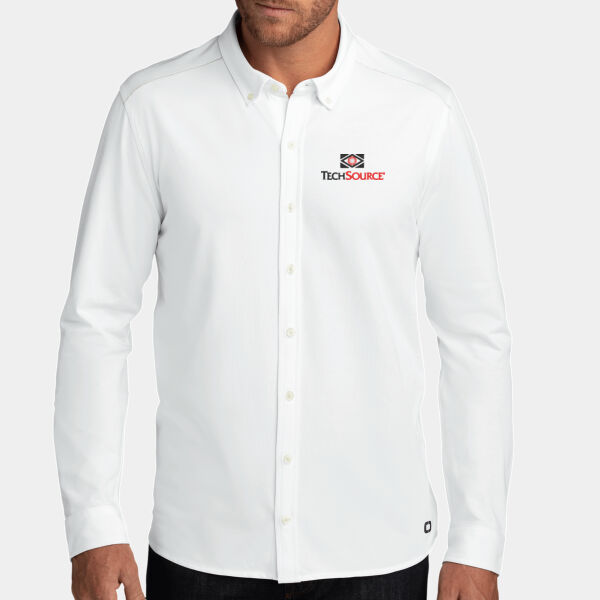 Tech Source Embroidered - Code Stretch Long Sleeve Button Up Thumbnail