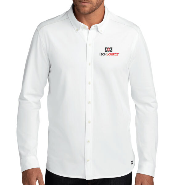 Tech Source Embroidered - Code Stretch Long Sleeve Button Up Thumbnail