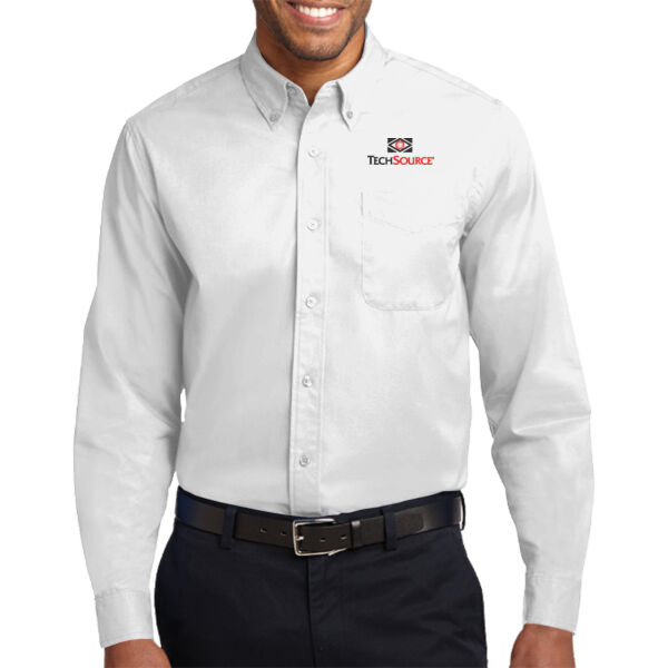Tech Source Embroidered - Long Sleeve Easy Care Shirt Thumbnail