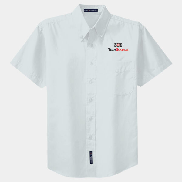 Tech Source Embroidered - Tall Short Sleeve Easy Care Shirt Thumbnail