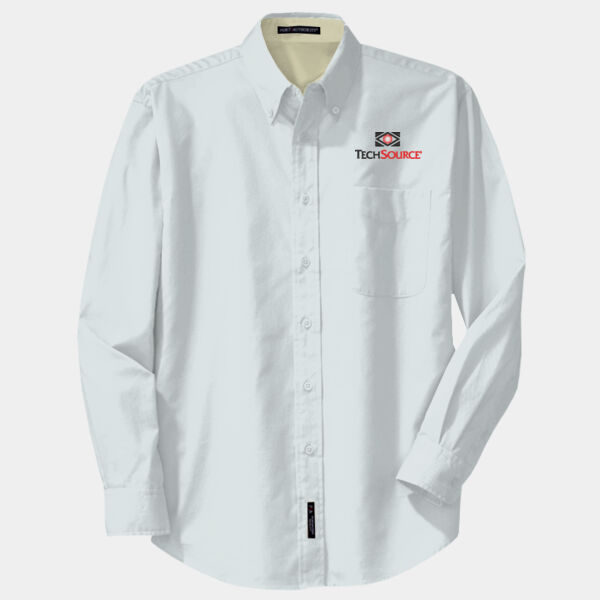 Tech Source Embroidered - Tall Long Sleeve Easy Care Shirt Thumbnail