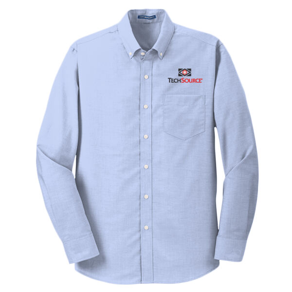 Tech Source Embroidered - Tall SuperPro Oxford Shirt Thumbnail