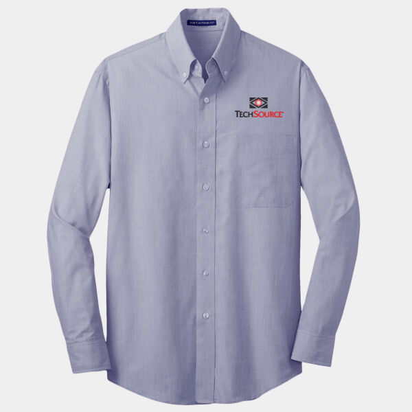 Tech Source Embroidered - Crosshatch Easy Care Shirt Thumbnail