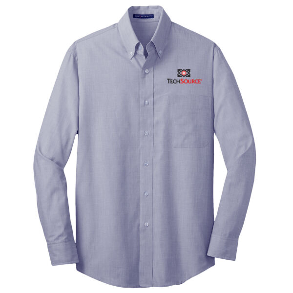 Tech Source Embroidered - Crosshatch Easy Care Shirt Thumbnail