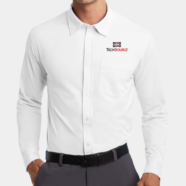 Tech Source Embroidered - Dimension Knit Dress Shirt Thumbnail