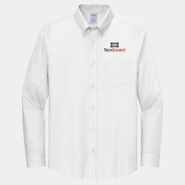 Tech Source Embroidered - Wrinkle Free Stretch Nailhead Shirt Thumbnail
