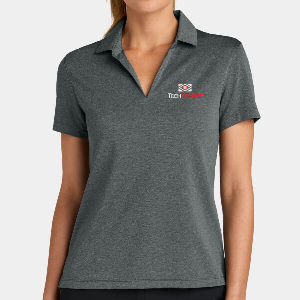 TechSource Embroidered - Women's Dri FIT Smooth Heather Polo Thumbnail
