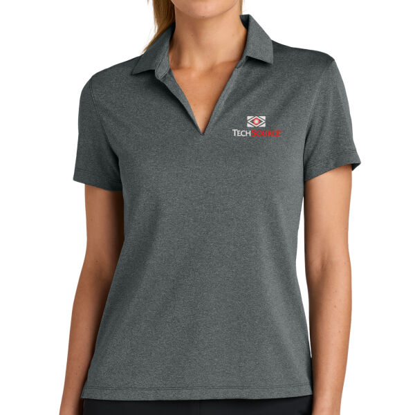 TechSource Embroidered - Women's Dri FIT Smooth Heather Polo Thumbnail
