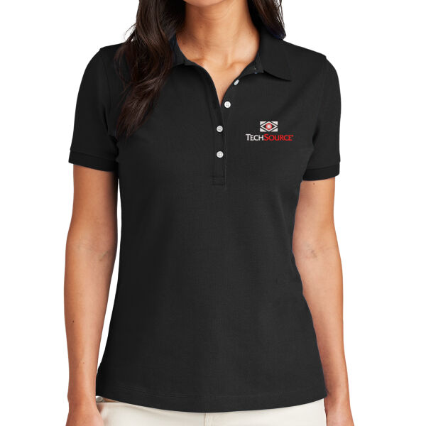 TechSource Embroidered - Women's Pima Cotton Pique Polo Thumbnail