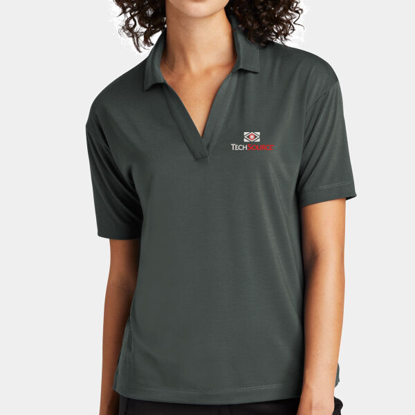 TechSource Embroidered - Women's Stretch Jersey Polo Thumbnail