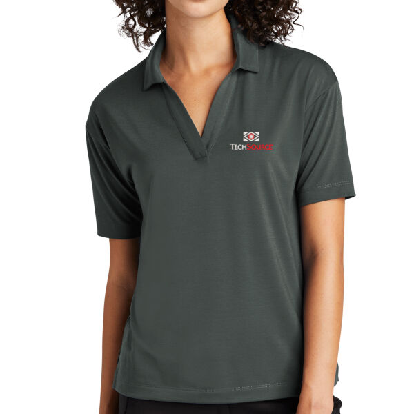 TechSource Embroidered - Women's Stretch Jersey Polo Thumbnail