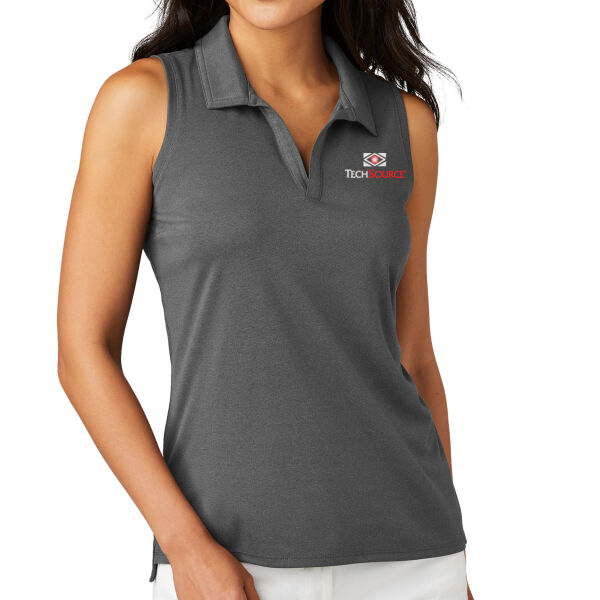 TechSource Embroidered - Ladies Coto Performance Sleeveless Polo Thumbnail