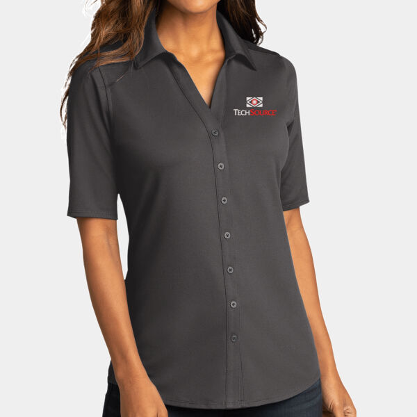 TechSource Embroidered - Ladies City Stretch Top Thumbnail