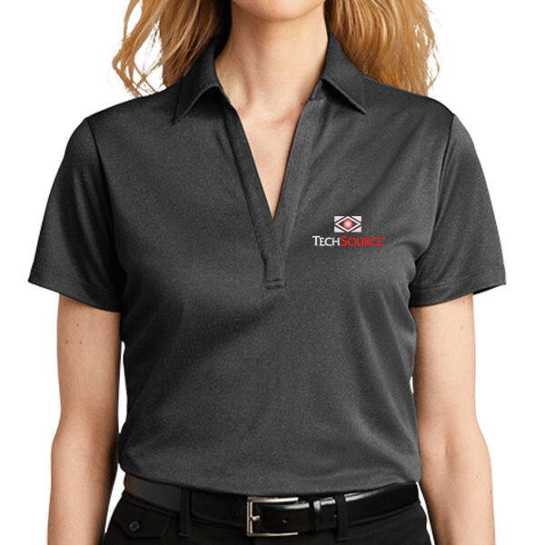 TechSource Embroidered - Ladies Heathered Silk Touch ™ Performance Polo Thumbnail