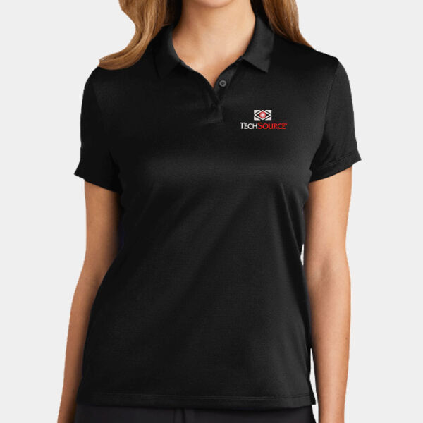 TechSource Embroidered - Ladies Dry Essential Solid Polo Thumbnail