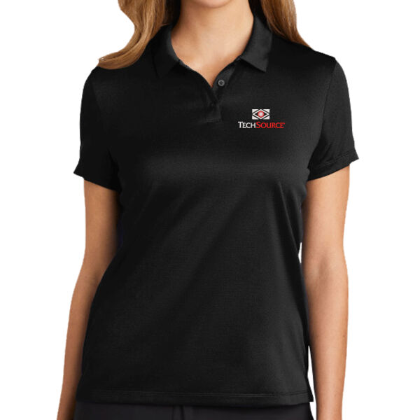 TechSource Embroidered - Ladies Dry Essential Solid Polo Thumbnail