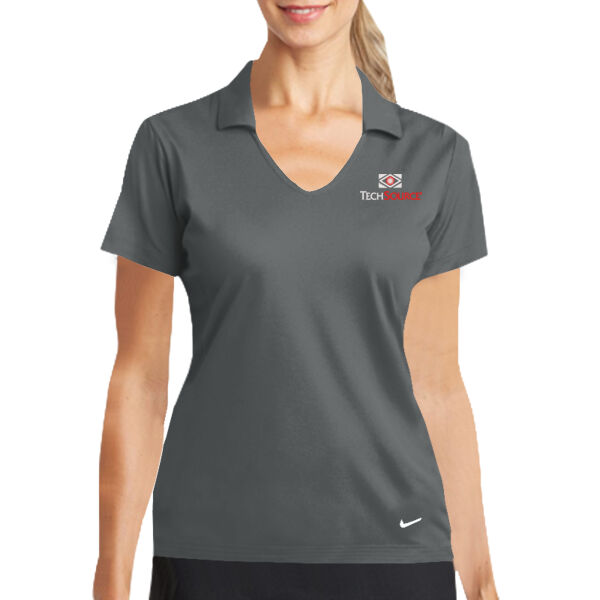 TechSource Embroidered - Ladies Dri FIT Vertical Mesh Polo Thumbnail