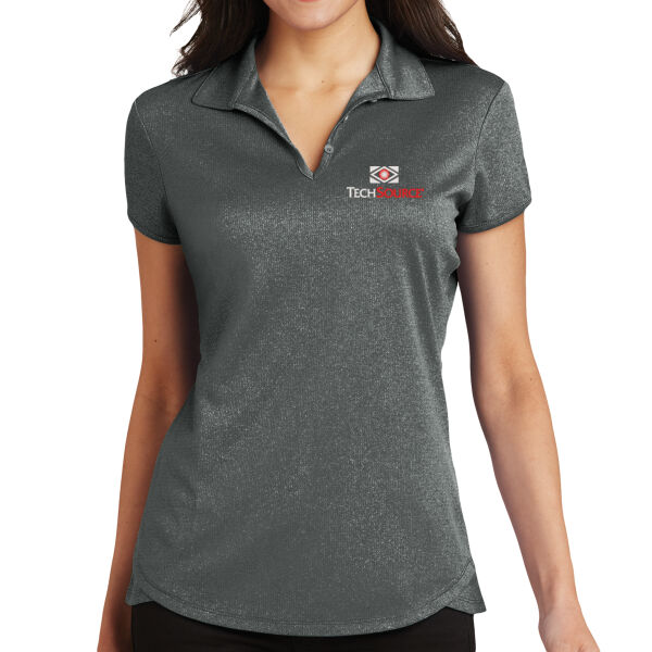 TechSource Embroidered - Ladies Trace Heather Polo Thumbnail