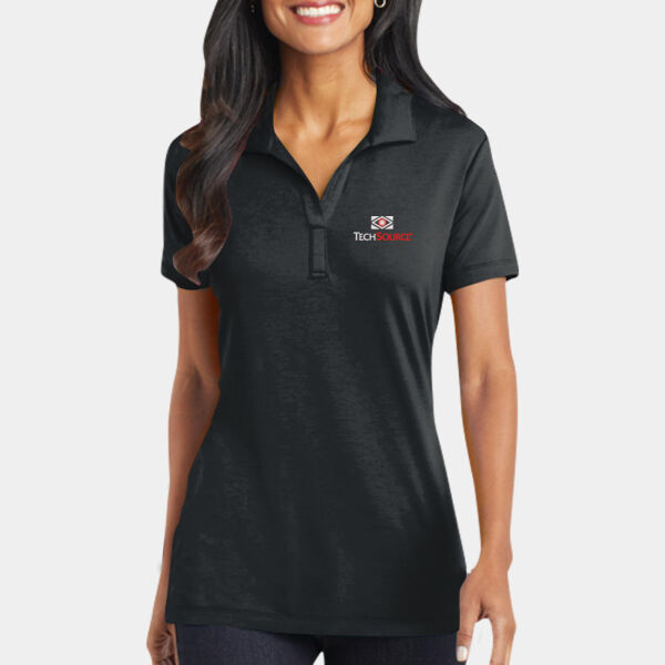 TechSource Embroidered - Ladies Cotton Touch ™ Performance Polo Thumbnail