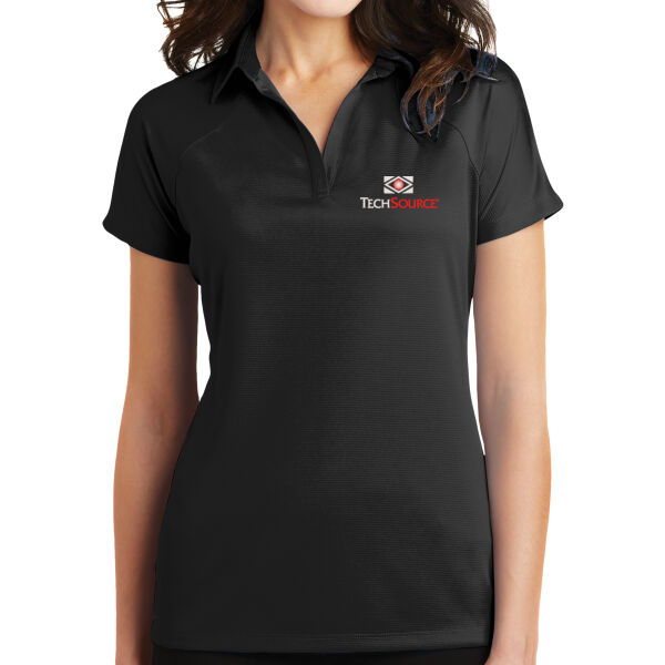 TechSource Embroidered - Ladies Crossover Raglan Polo Thumbnail