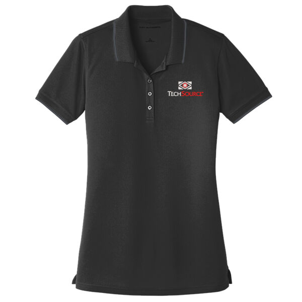 TechSource Embroidered - Ladies Dry Zone ® UV Micro Mesh Tipped Polo Thumbnail