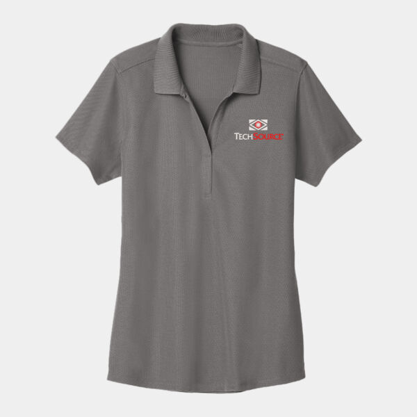 TechSource Embroidered - Ladies EZPerformance  Pique Polo Thumbnail