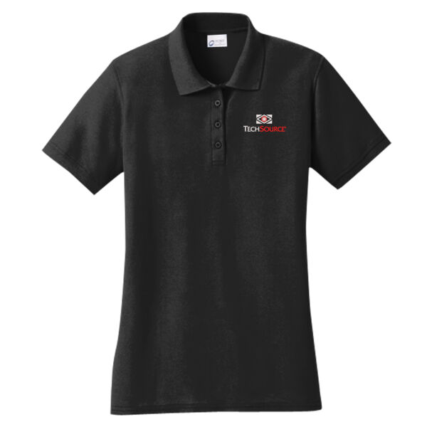 TechSource Embroidered - Ladies Core Blend Pique Polo Thumbnail