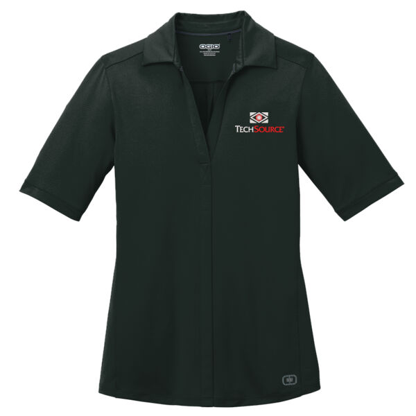 TechSource Embroidered - Ladies Metro Polo Thumbnail
