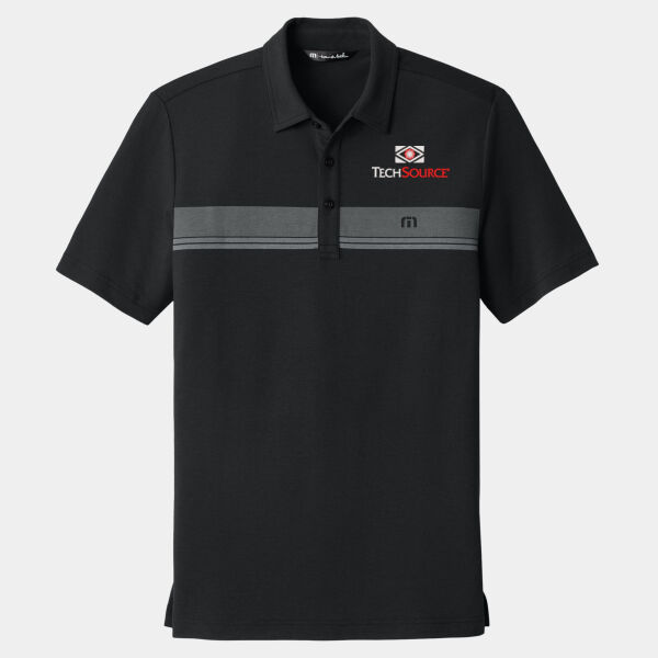 TechSource Embroidered - Glenview Stripe Polo Thumbnail