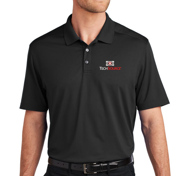 TechSource Embroidered - City Stretch Flat Knit Polo Thumbnail