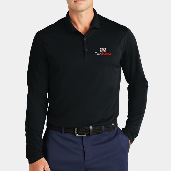 TechSource Embroidered - Dri FIT Micro Pique 2.0 Long Sleeve Polo Thumbnail