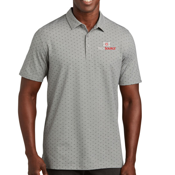 TechSource Embroidered - Oceanside Geo Polo Thumbnail