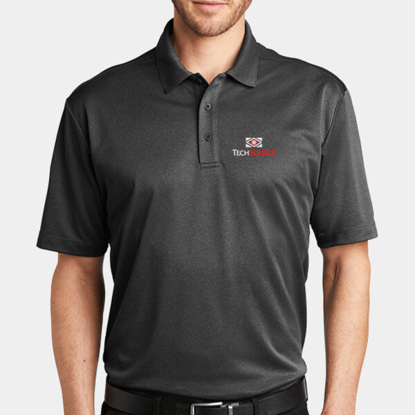 TechSource Embroidered - Heathered Silk Touch ™ Performance Polo Thumbnail