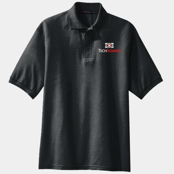 TechSource Embroidered - Tall Silk Touch™ Polo Thumbnail