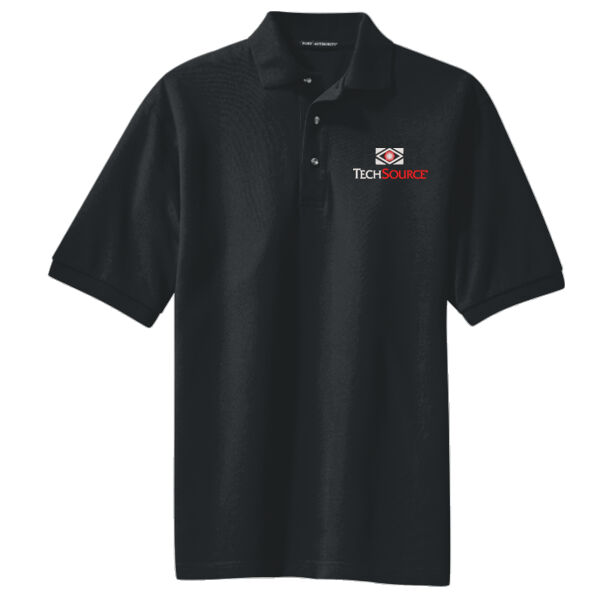 TechSource Embroidered - Tall Heavyweight Cotton Pique Polo Thumbnail