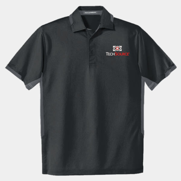 TechSource Embroidered - Dry Zone ® Colorblock Ottoman Polo Thumbnail