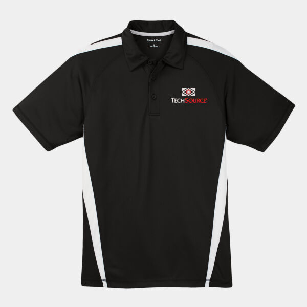 TechSource Embroidered - PosiCharge ® Micro Mesh Colorblock Polo Thumbnail
