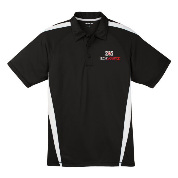 TechSource Embroidered - PosiCharge ® Micro Mesh Colorblock Polo Thumbnail