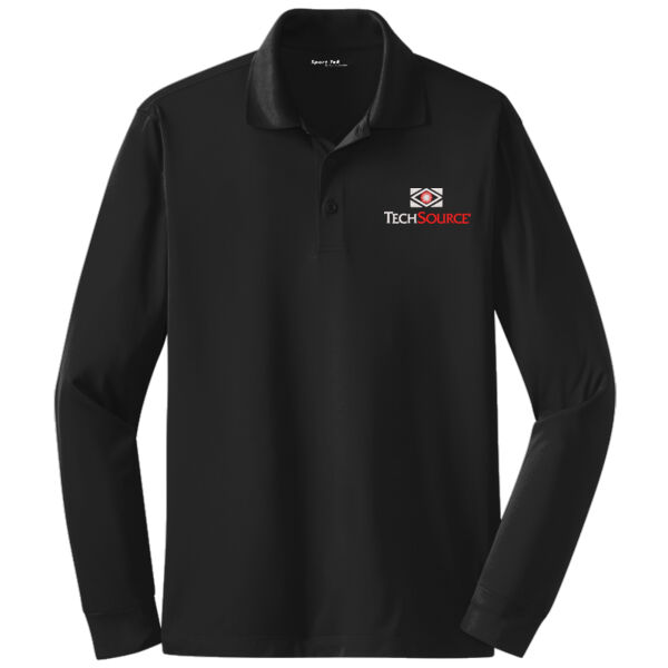 TechSource Embroidered - Long Sleeve Micropique Sport Wick ® Polo Thumbnail